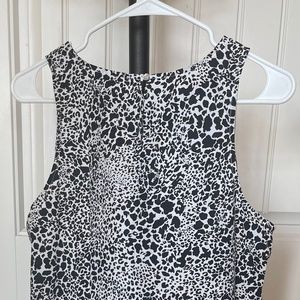 Black & White sleeveless cotton tyler böe tunic